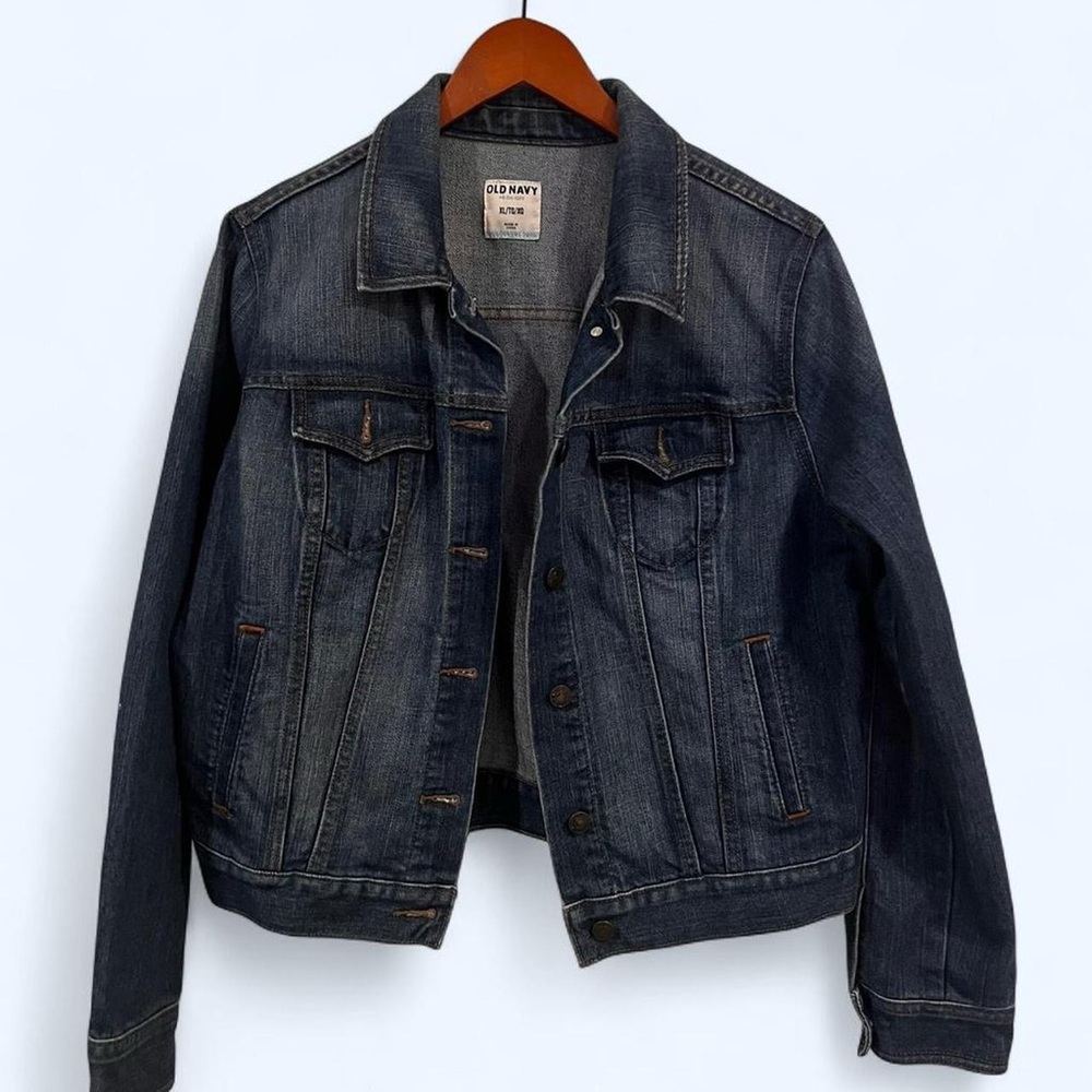 Old Navy Women’s Dark Wash Denim Jacket